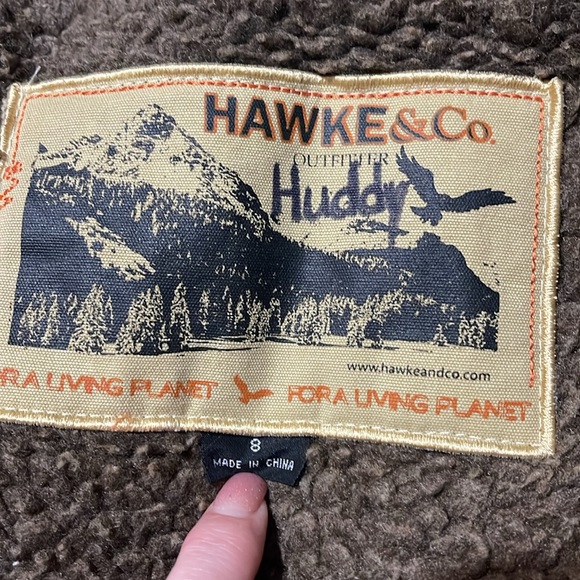 Kids 8, Brown Bomber Jacket - Picture 4 of 6